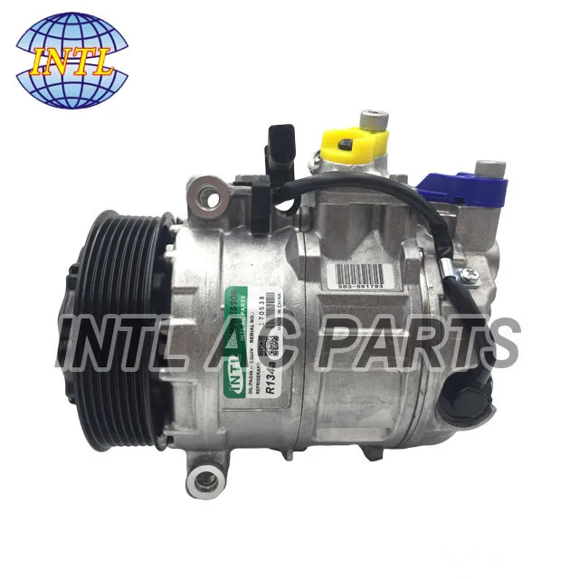 

7SEU17C Auto A/C Compressor FOR Porsche Cayenne 4.5 04-/Panamera 4.8 09- 7L5820803 7L5820803A 94812601100 94812601101