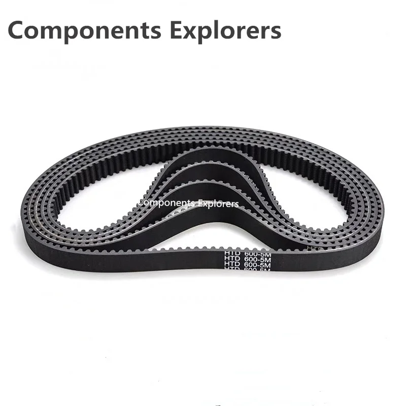 HTD5M Timing Belt Length 325 330 340 350 355 360 365 370 375 380mm Width10/12/15/20/25/30mm HTD 5M Closed Loop Synchronous Belts