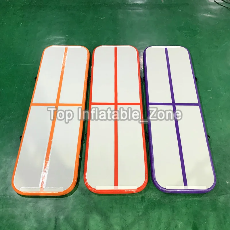 4M 5M 6M Inflatable Air Track Gymnastics Airtrack Gymnastics Mat With Free Pump For Body Building