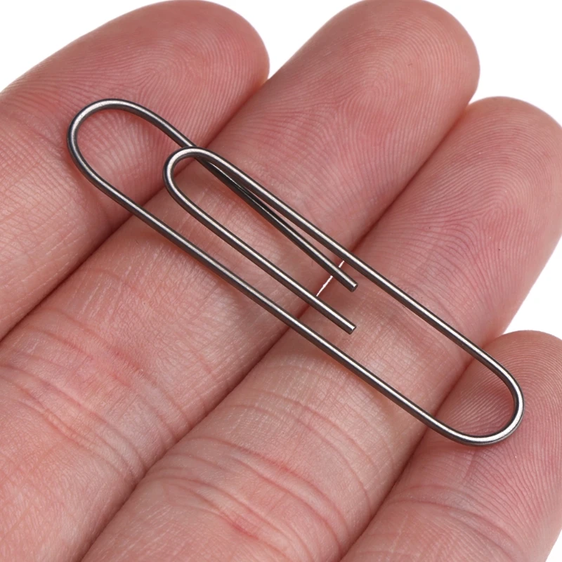 Self Bending Paperclip Nitinol Shape Memory Shift Magic Trick Dropshipping