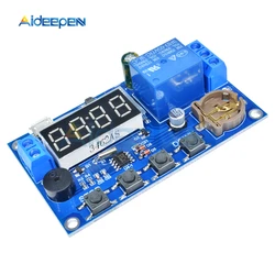 DC 5V LED Digital Real-time Relay Module Clock Control Switch Delay Timer Controller Board With Buzzer Alarm 12V 24V 48V 60V