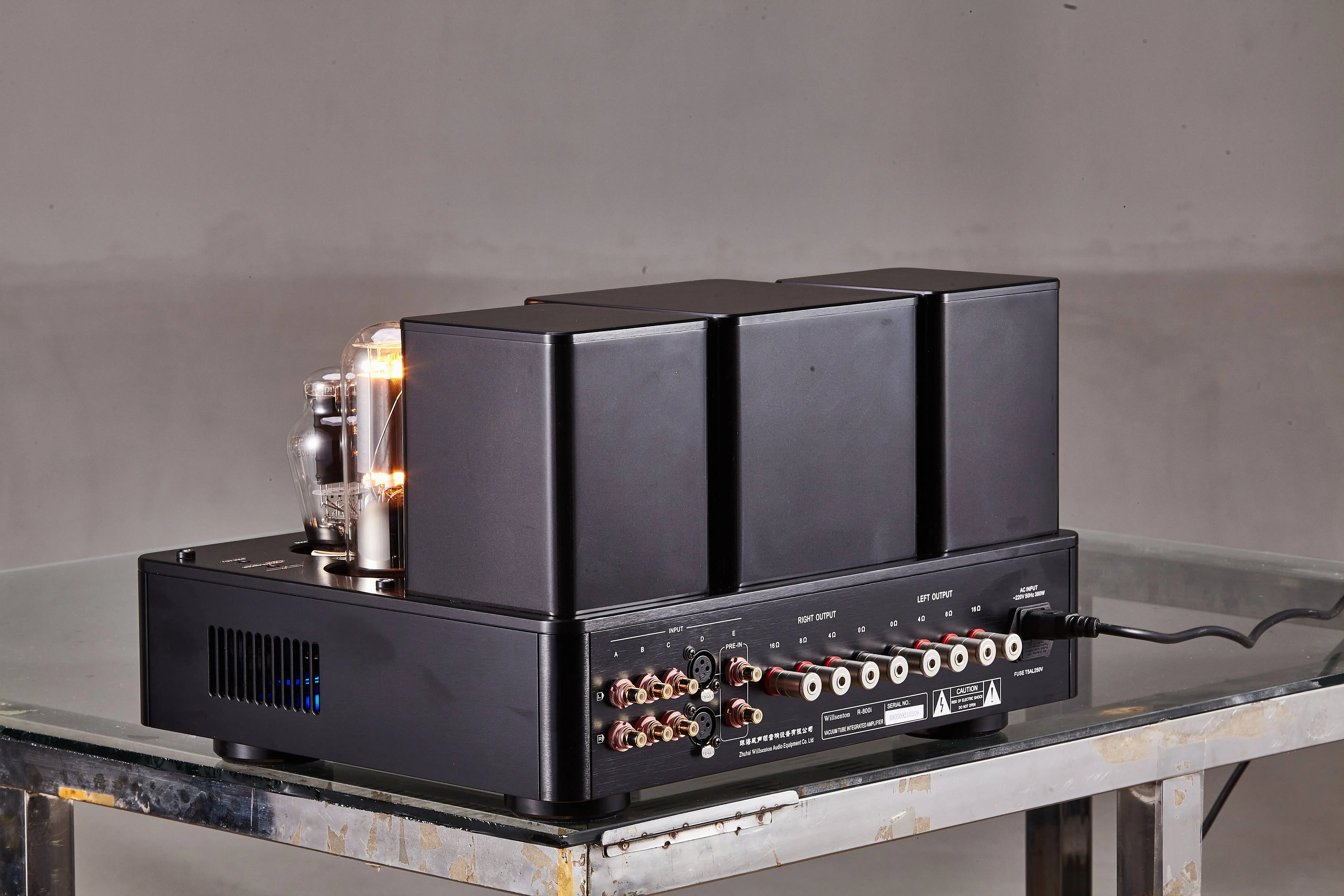 Willsenton R800i 300B 845 /805 Tube Single-Ended Class A Integrated & Power Amplifier Balanced XLR Input Hi Fi Amp