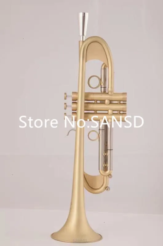 High Quality Bb Trumpet Brass Plated Musical International Musical Instrument with All Accessories