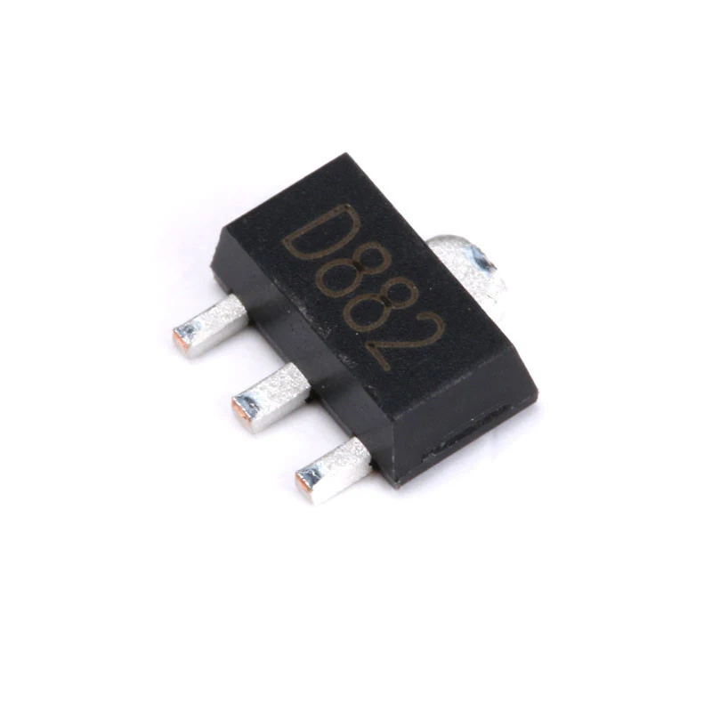 20PCS/LOT B772 D882 10Pair 2SD882 2SB772 Transistor SOT89 NPN/PNP New Original Good Quality Chipset SOT-89