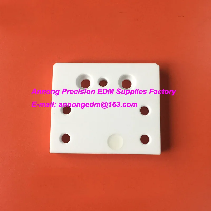 MW64A44K edm Isolator Plate CH301 Upper 64x76x10T for CHMER CW Series, HW Series Wire Cut Machine