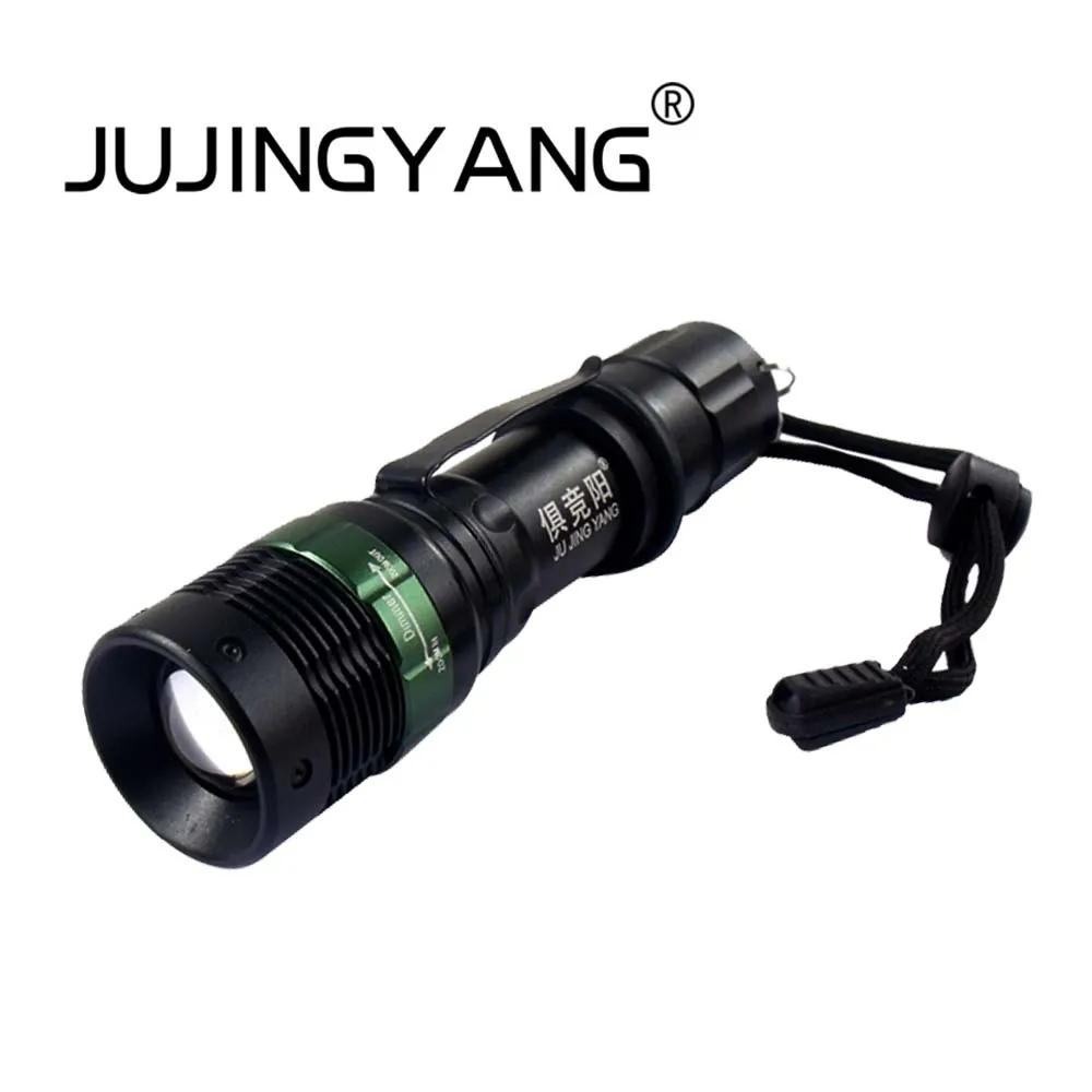 Lithium Battery Multipurpose Waterproof Military Tactical Flashlight Powerful Led Rechargeable Flashlight