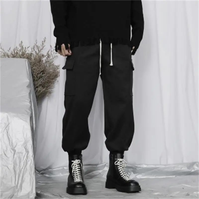 Men's New Classic Contracted Diablo Fashion Youth Trend Casual Loose Large Size Cargo Pants