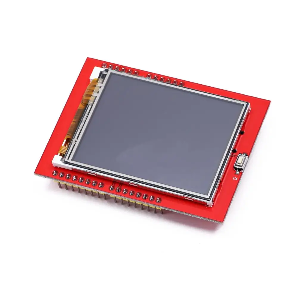 Módulo LCD TFT 2,4 pulgadas TFT pantalla LCD para placa Arduino For UNO R3 y soporte mega 2560 con lápiz táctil, For UNO R3