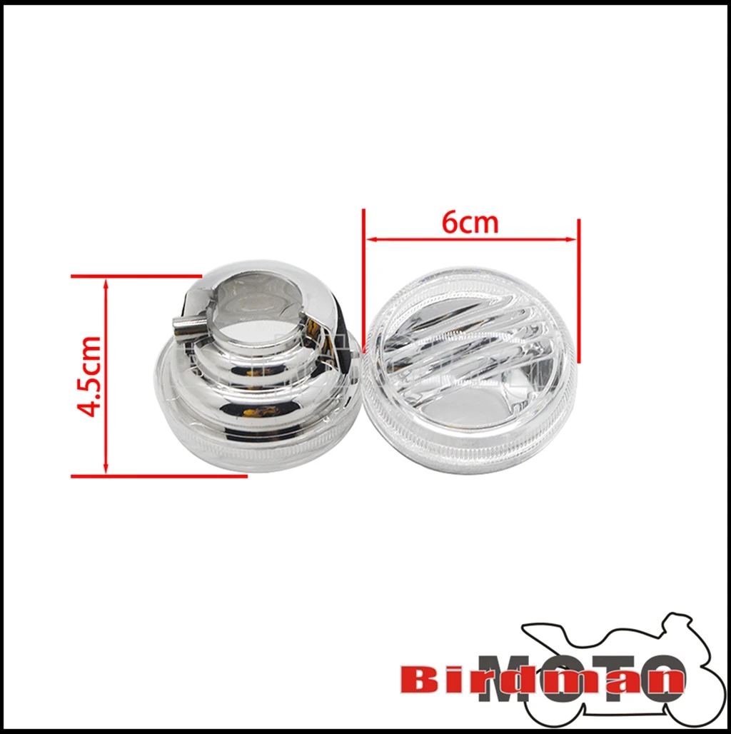 2X Smoke/Clear Motorcycle Turn Indicator Signal Light Lens Cover For Suzuki Boulevard M50 C50 VL800 M109R C109R Intruder C1800R