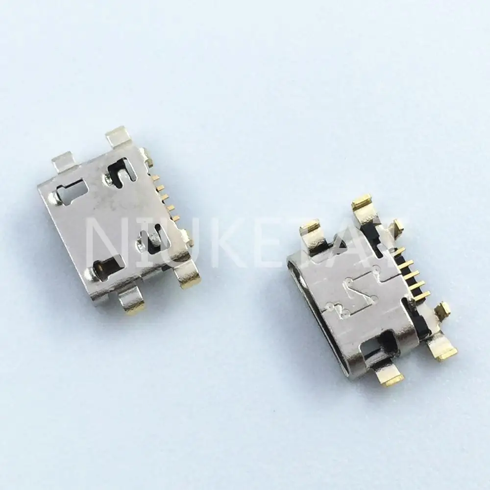 

10pcs Micro USB 5Pin Jack Connector socket Data charging port tail plug For Motorola Moto G6 Play XT1922/G6 Plus Service parts