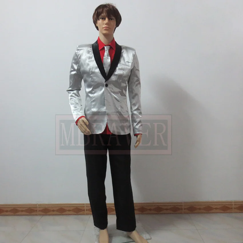 Jared Leto Joker Halloween Uniform Outfit Cosplay Costume Customize Any Size