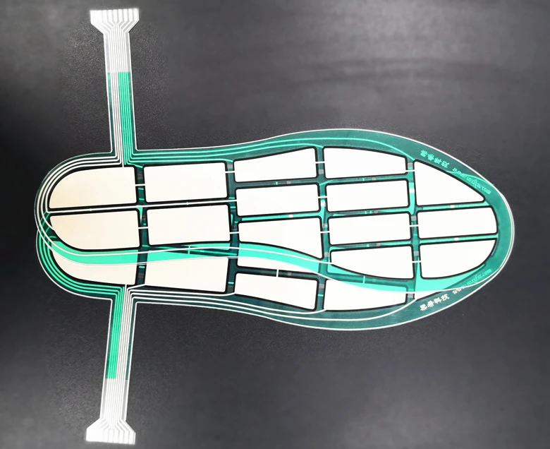 39 Size RX-ES39A Piezoresistive Flexible Film Foot Pressure Sensor 14 Independent Induction Point FSR