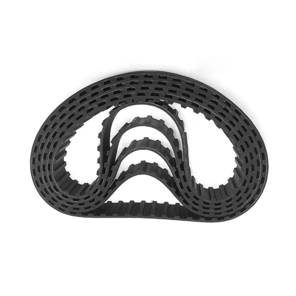 1Pcs Pitch 5.08mm Teeth 97-107 XL Black Rubber Closed Loop Timing Belt 194XL to 214XL Width 10mm For CNC Machine/Step Motor