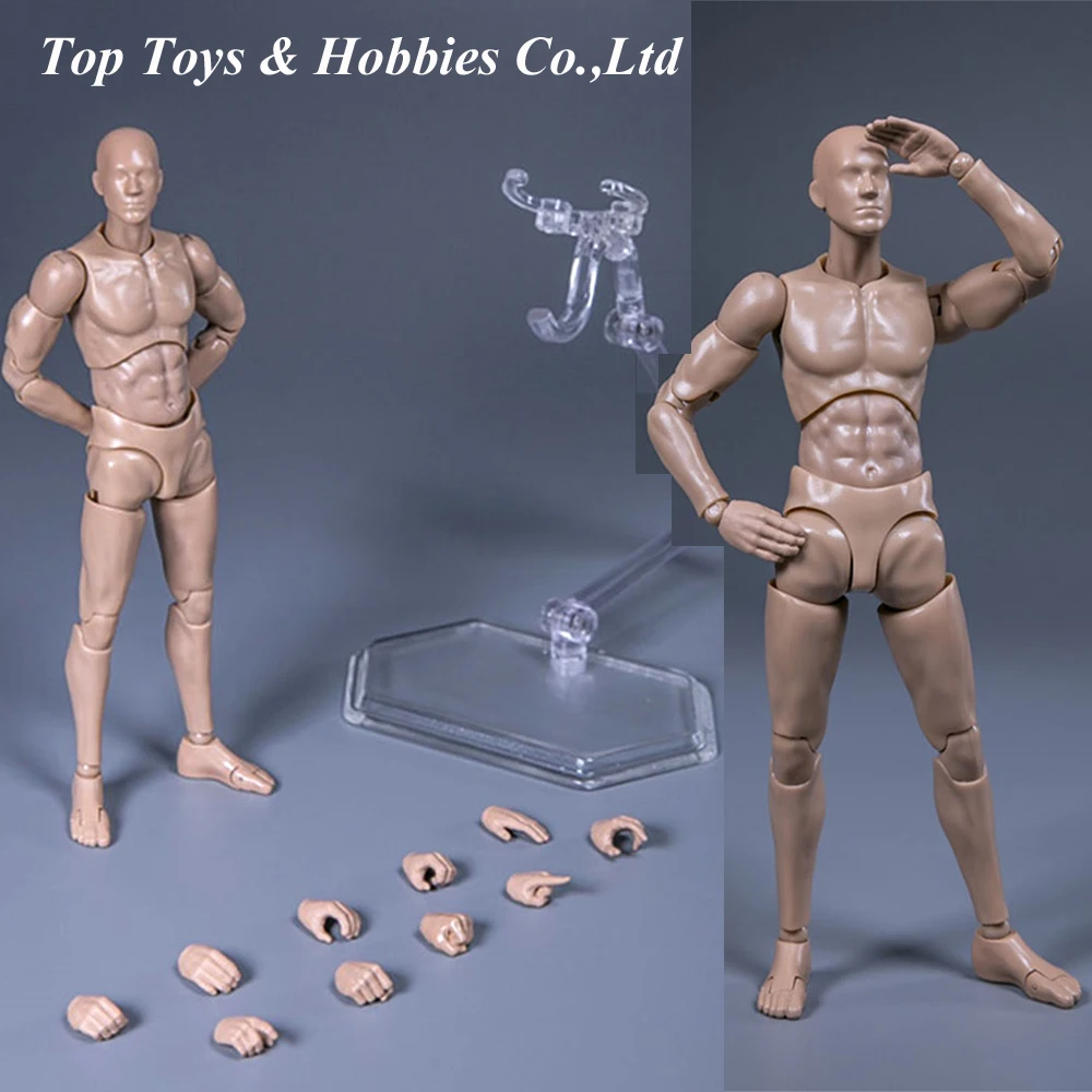 

14.5cm 1/12 Scale DAMTOYS DPS01 Male DARWMAN Body Action Figure With stand hands Mini Figure Model for Fans Gifts