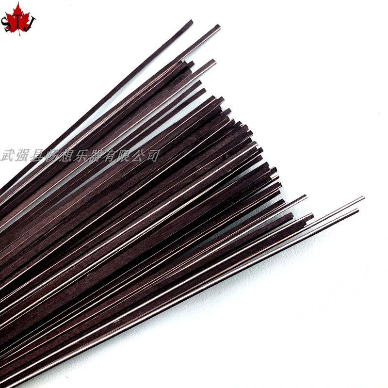 100pc Cello Violin Purflings Black White Maple Wood Strips,DIY Violin Parts Accessories