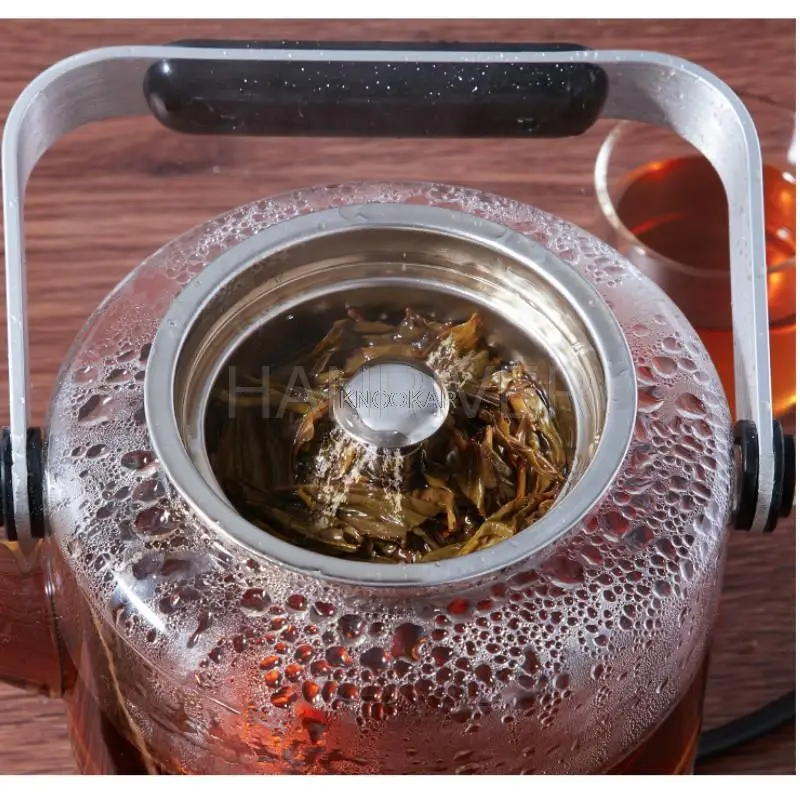 غلاية كهربائية براد شاي إبريق قهوة زجاج البخار إبريق الشاي التلقائي من نوع مجموعة غلاية شاي كهربائية غلاية مياه كهربائية