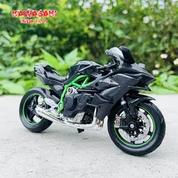 Maisto 1:18 Kawasaki Ninja H2 R die-casting motorcycle model alloy collection hobby toy gift off-road motorcycle