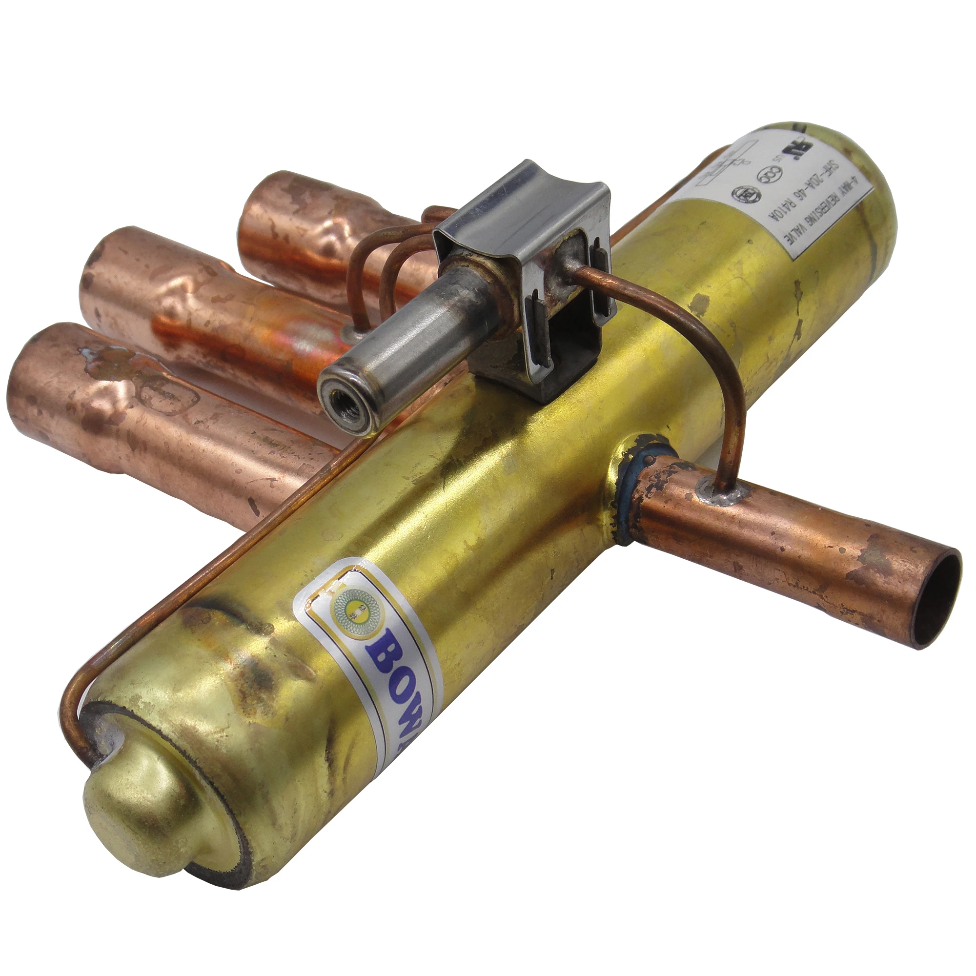 9.5m 3/H 4-Way ย้อนกลับวาล์วสำหรับ4 ~ 7HP คอมเพรสเซอร์ใช้อุณหภูมิน้ำเครื่อง to Shift เย็น/ร้อนโดยสวิทช์อุณหภูมิ