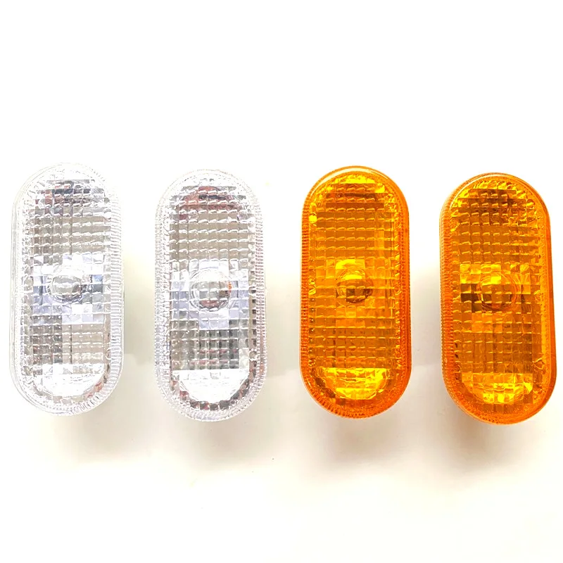 2pcs For VW Golf 4 Golf MK4 Passat B5 Polo Lupo Sharan Fox Transporter T5 Side Marker Light Lamp Fender Mount Turn Signal Light