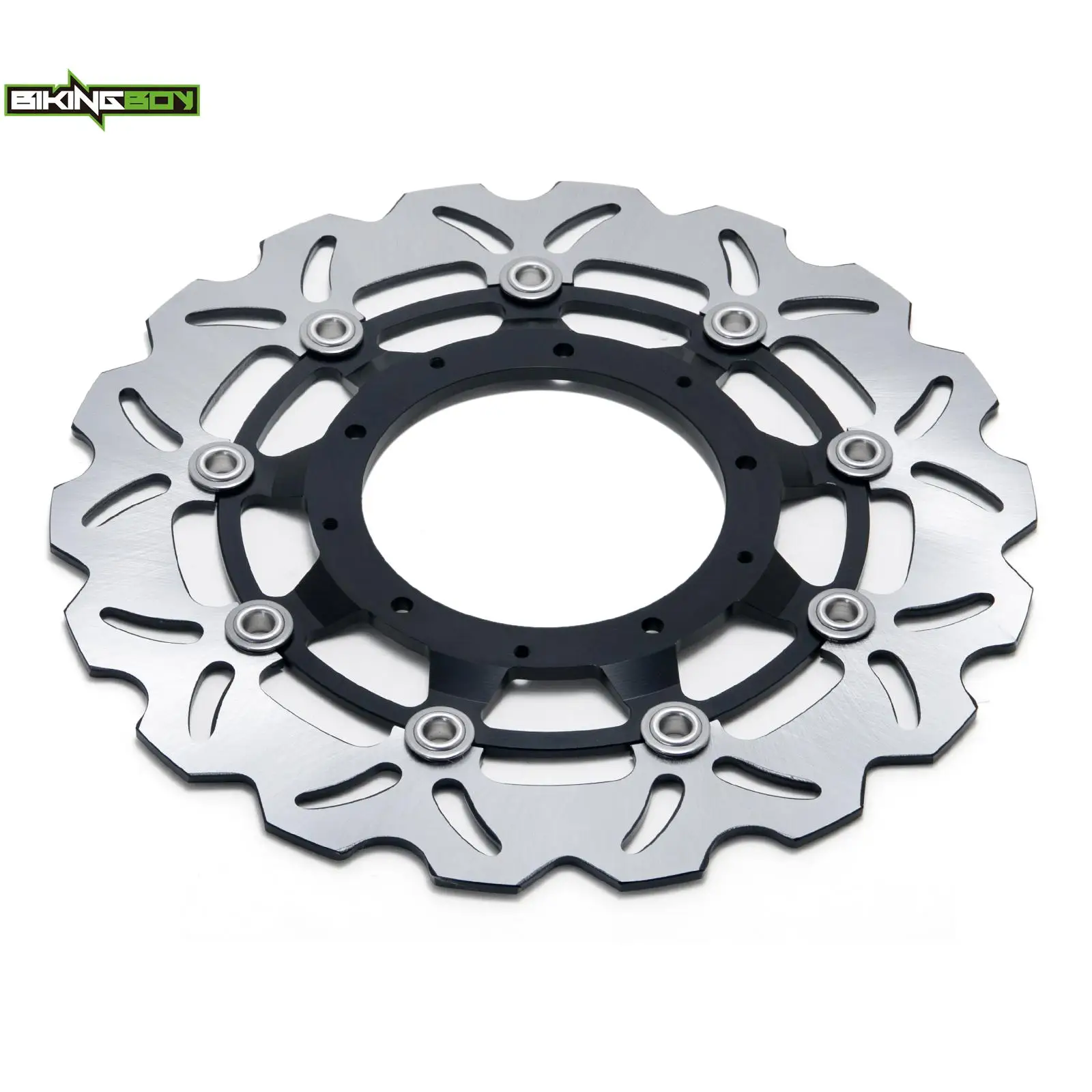 BIKINGBOY Front Brake Discs Disks Rotors For Honda X-ADV 750 2017 2018 2019 2020 2021 Stainless Steel 296mm Motorcycle