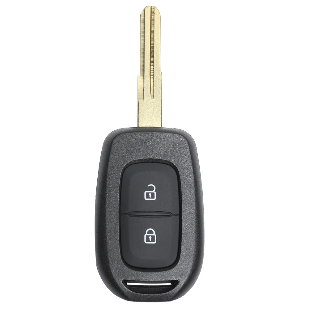 DIYKEY Remote Key Fob 2 Button 433MHz PCF7961 4A Chip for Renault Duster Dokker Trafic Master 2013 2014 2015 2016 2017