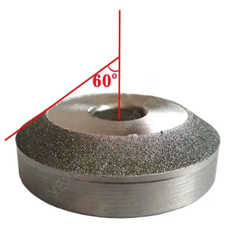 New 60 degree valve diamond grinding wheel, used for repairing the valve seat of motorcycle and automobile engine