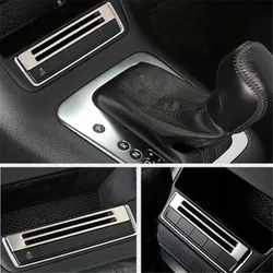 1pc Stainless steel Center Console Card gateway decoration Frame Sticker For Volkswagen Tiguan 2010-2019 Car-styling accessories