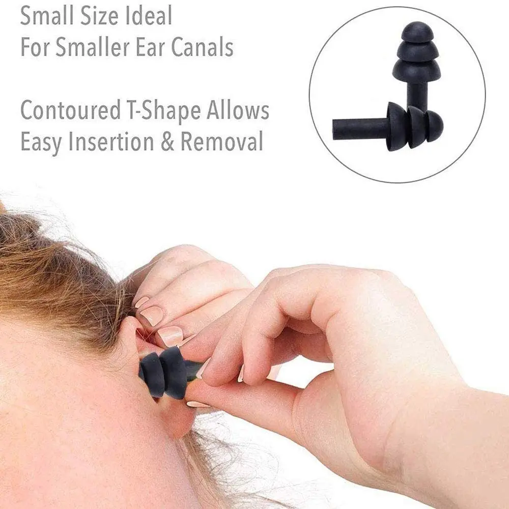 4Pairs Soft Foam Ear Plugs for Sleeping Noise Cancelling  Anti Noise Snoring Sleeping Plugs use for sleep image 5