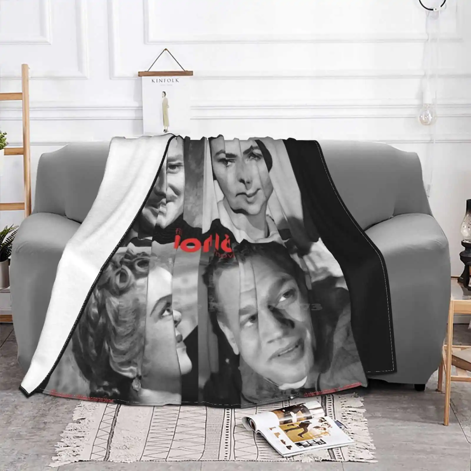 Film Iconic Movie – Et Blanc New Selling Custom Print Flannel Soft Blanket Cinéma Movie Films Hommage Film Orson Welles Foster