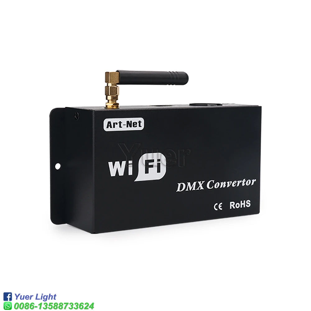 Imagem -02 - Controle Dmx para Iluminação de dj Controle Wifi com Sistema Android e Ios Wf310