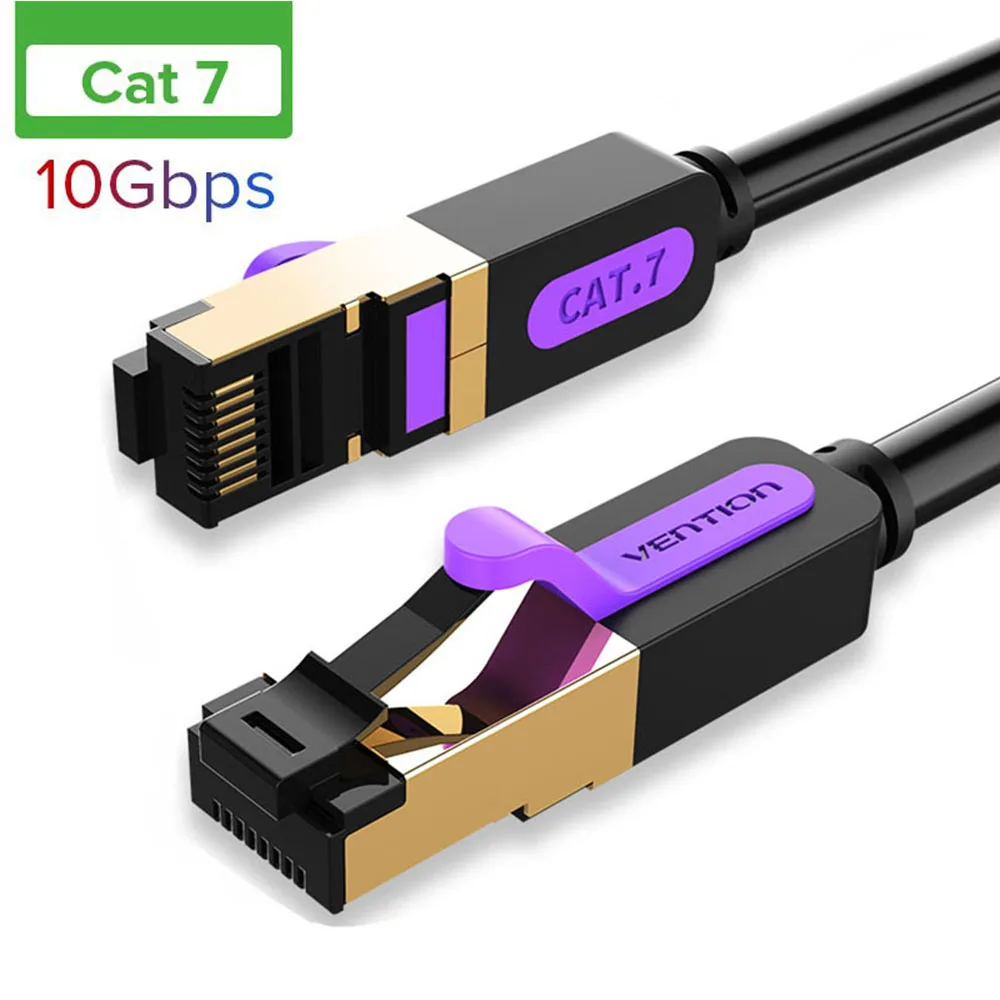 Vention Cat8 Ethernet Kabel Sstp 40Gbps Super Snelheid Cat 8/7 Rj45 Netwerk Lan Patch Snoer Voor Router Modem Pc Rj 45 Ethernet Kabel