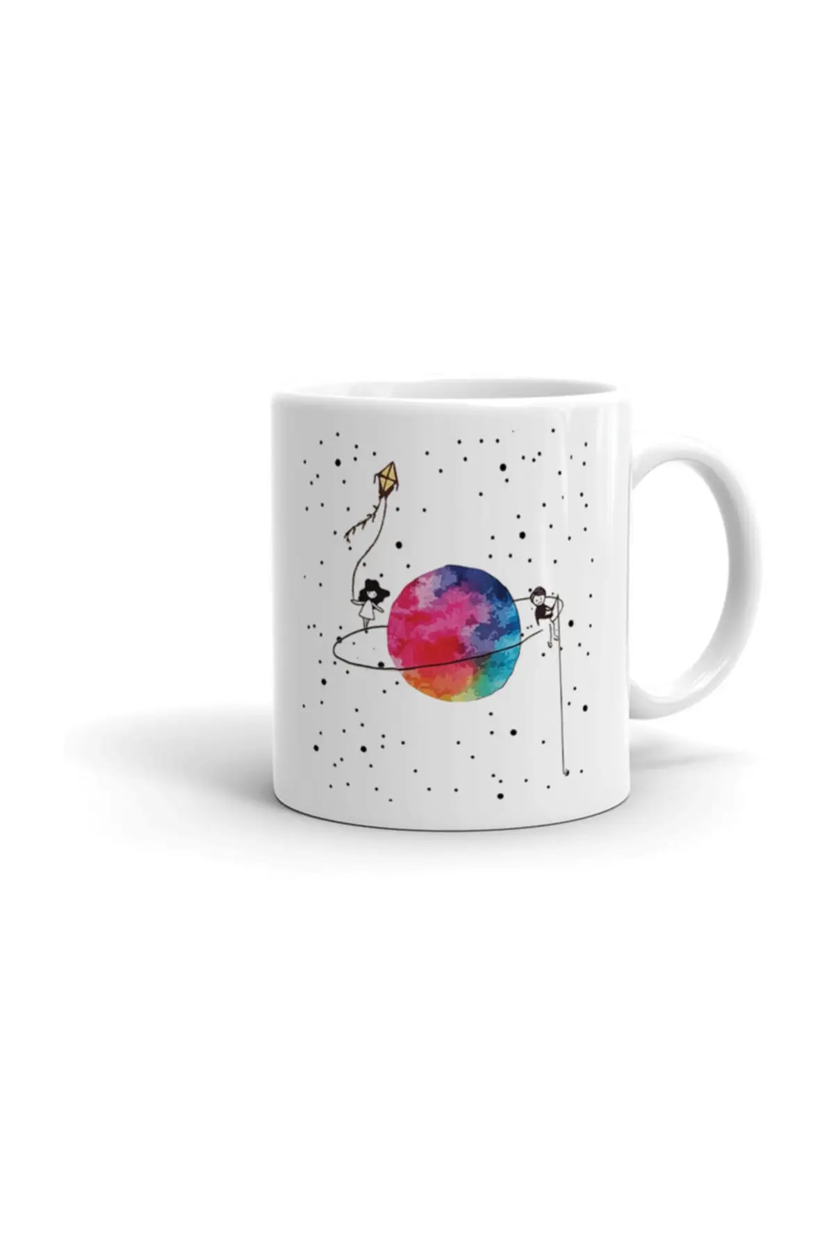 

Saturn Kids Ceramic Mug Cup Porcelain Coffee Mugs Tea Cups Hot Drinks Souvenirs