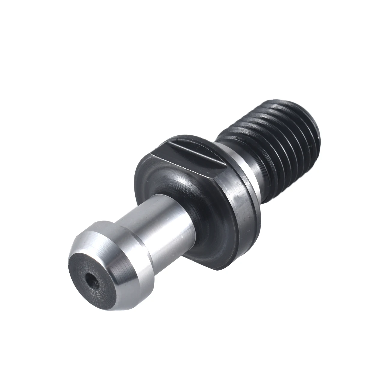 Pouvoir 10pcs M24 BT50 x 45°Pull Stud Retention Knob CNC Milling Tool Holder hole thru