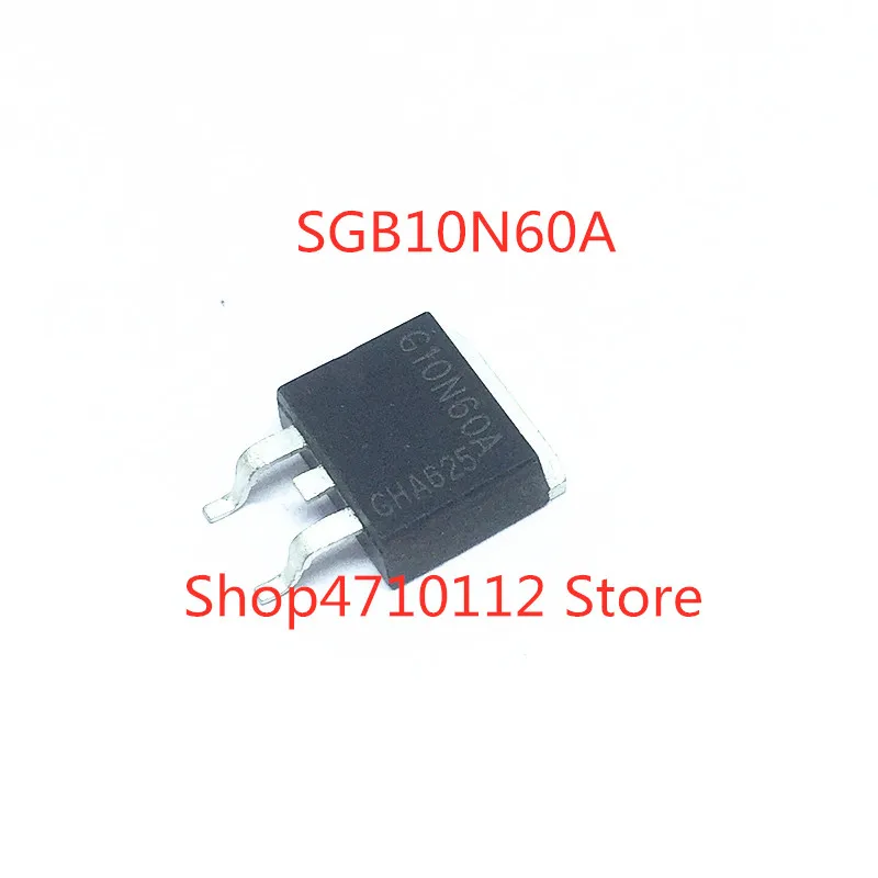 

Free Shipping 10PCS/LOT SGB10N60A G10N60A TO-263 600V 20A