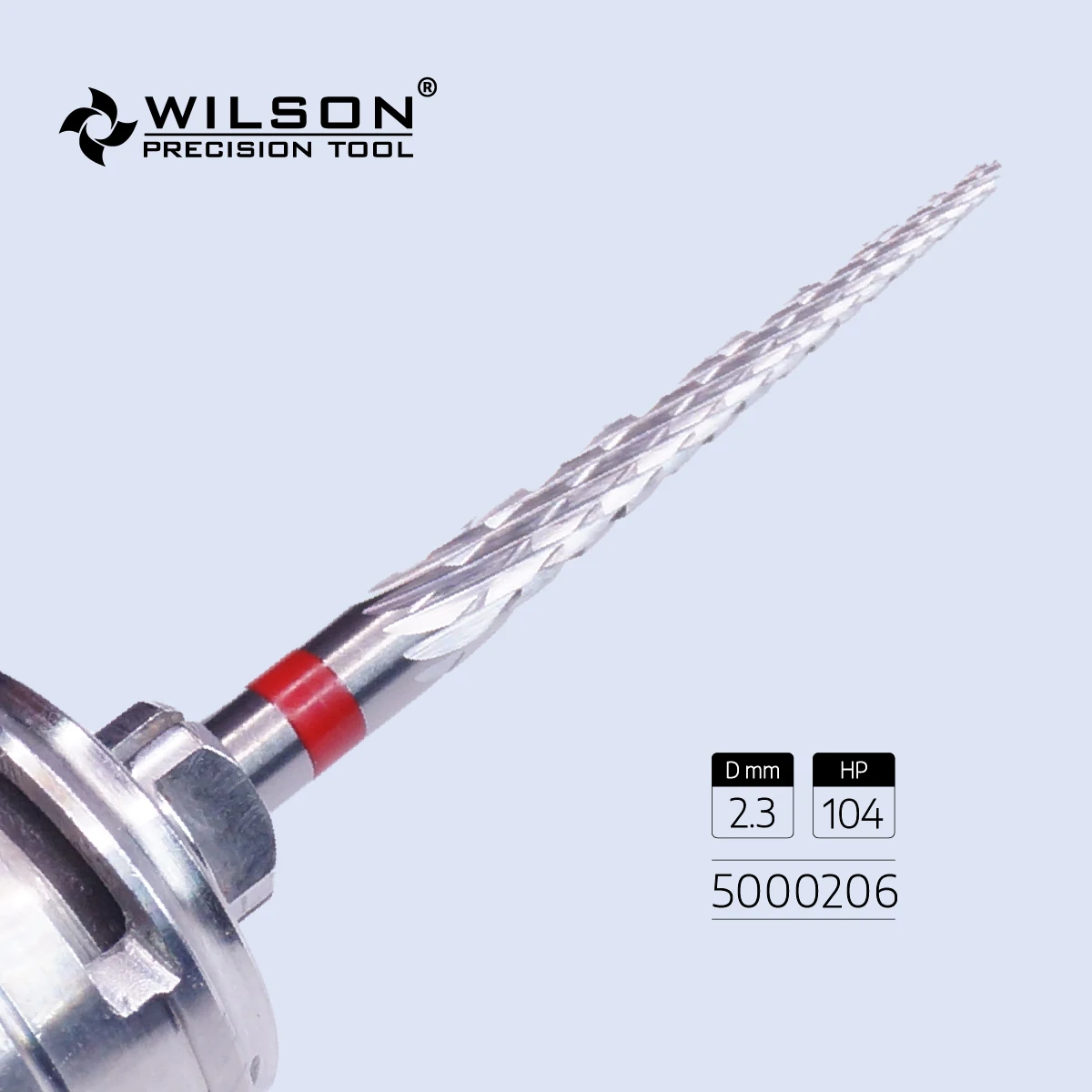 WilsonDental 5000206-ISO 180 140 023 Tungsten Carbide Dental Burs For Trimming Metal/Acrylic