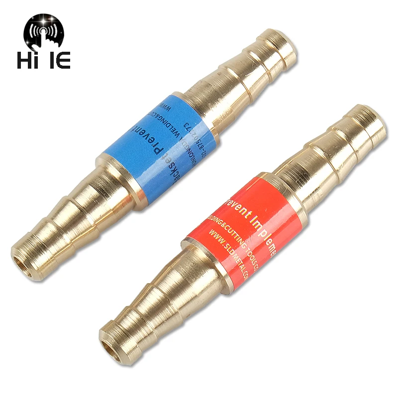 1pcs Pipe Flashback Arrestors Of Acetylene Liquefied Gas Propane & Oxygen Fuel  Check Valve Safety Valve