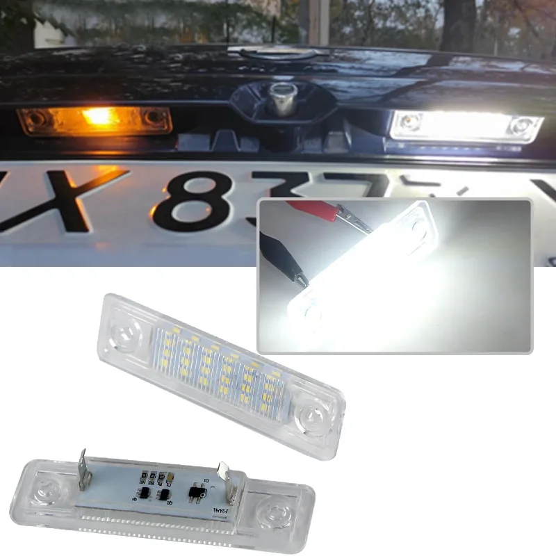 For Opel Corsa Vectra B Astra F G Omega A B Zafira A Signum LED No Error Canbus Car License Plate Light Number Auto Warning Lamp