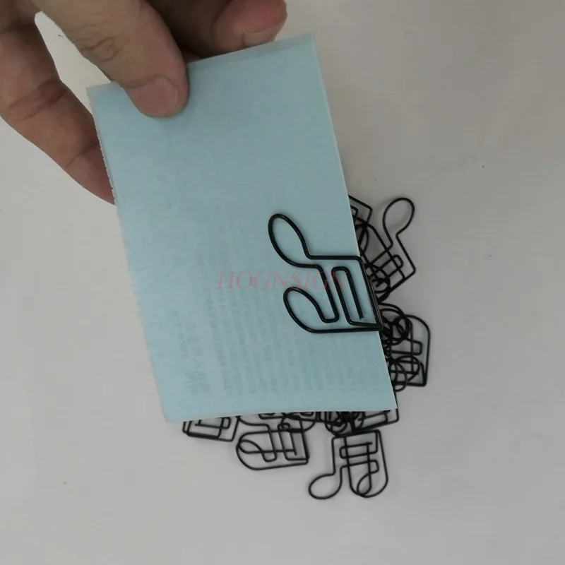 

20pcs New Romantic Paper Clip paper clips Black Note Music Paper Clip Cartoon Paper Clip Shaped Paper Clip Musical Instrument
