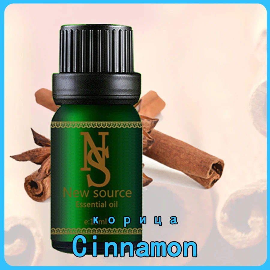 Kayu Manis Essential Oil 10Ml Minyak Kayu Manis Mengencangkan Kulit, menenangkan Saluran Pencernaan Anti-Aging Minyak Kayu Manis