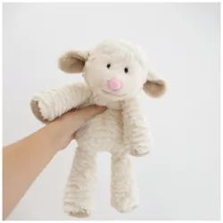 38cm Soft Fluffy Sheep Toys Animal Stuffed & Plush Dolls Cuddly Lamb for Kids Children Gifts Appease Toys