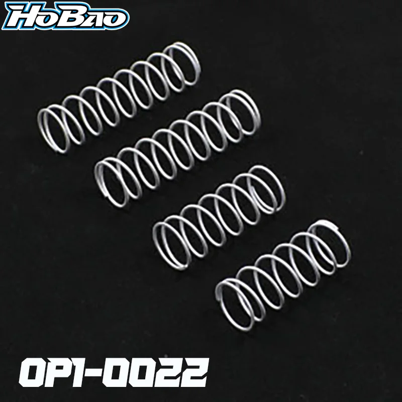 Original OFNA/HOBAO RACING OP1-0022 SHOCK SPRING MEDIUM-WHITE For HYPER 1/10 H2E BUGGY