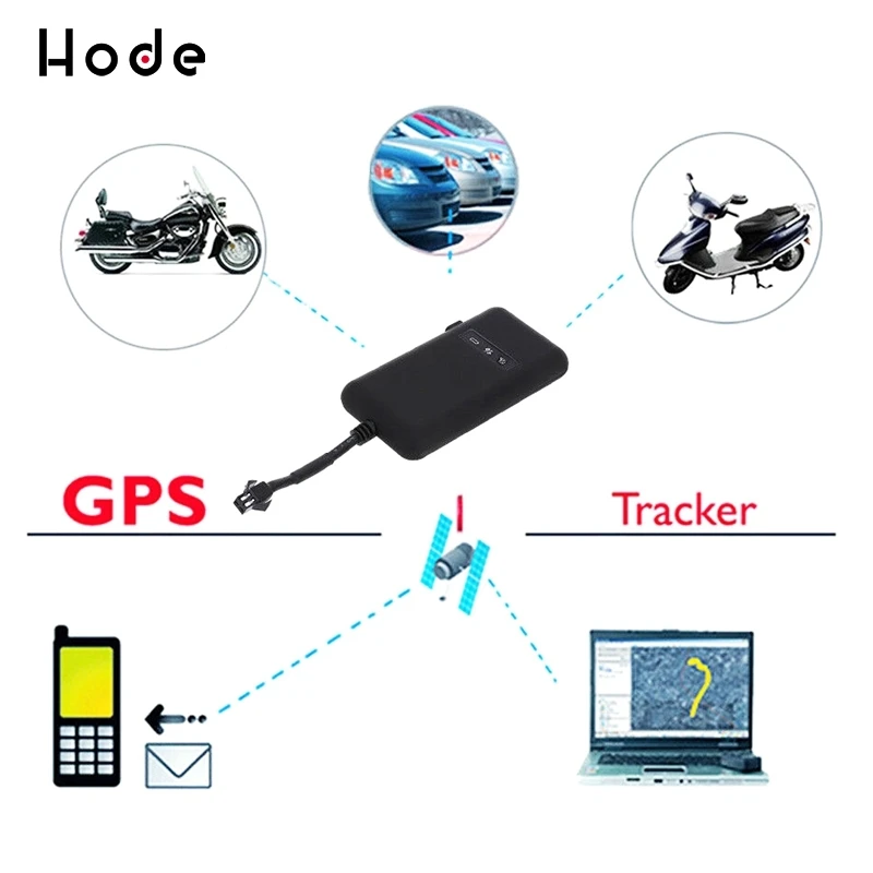Imagem -02 - Rastreador Gps Quad-band Gt02 Gf07 para Carro Sistema Antifurto Veículo Gsm Gprs Rastreamento