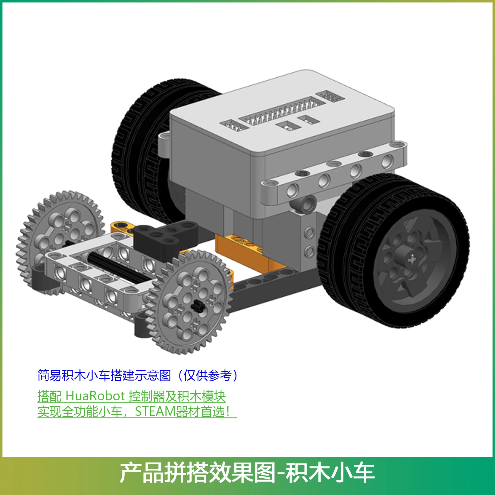 Blocco da costruzione programmabile blocco motore servomotore albero di uscita trasversale controllo di potenza LEGO