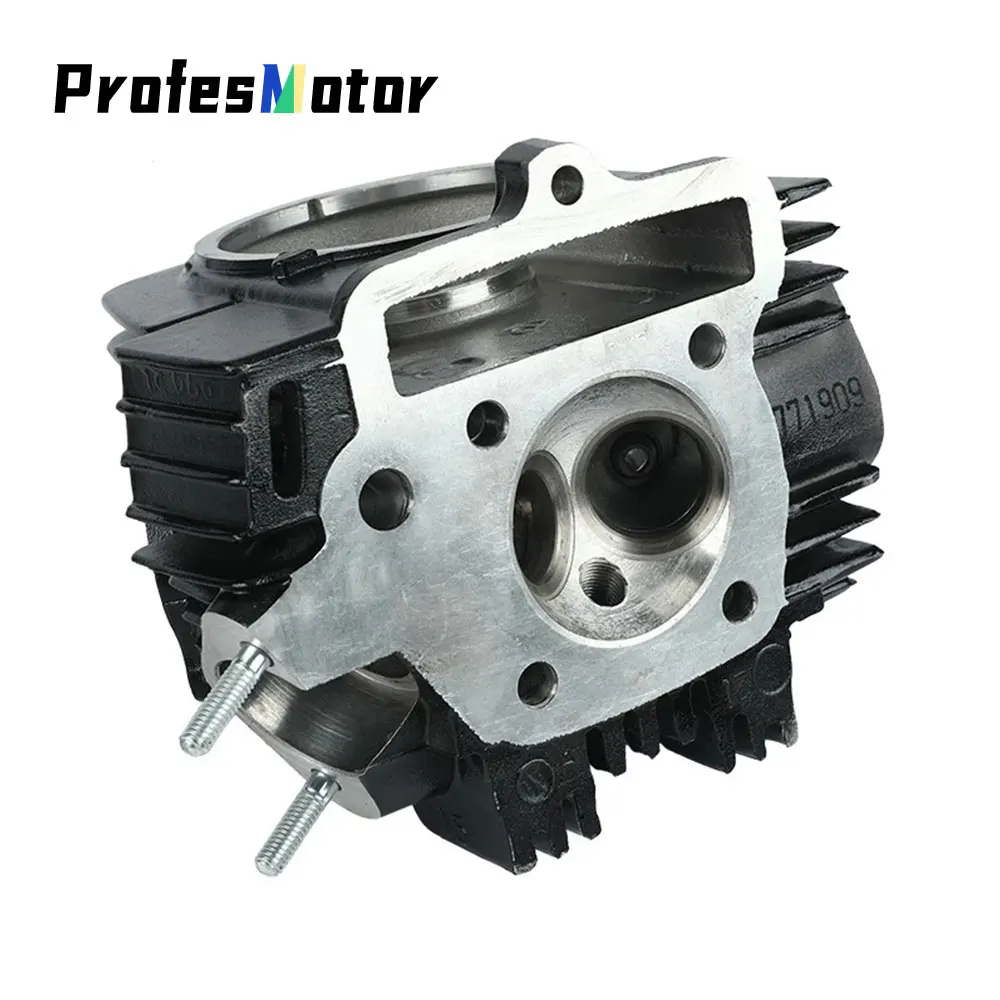 Gasoline Engine Dirt Bike 125cc Motorcycle Cylinder Head for LF125 52.4mm Horizontal Kick Starter Atv Quad Motocross Accessories