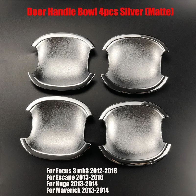 Car-Styling accessories External Door Handle Decorative Cover Case For Ford Focus 2 3 4 mk2 mk3 mk4 Kuga Escape Maverick RANGER