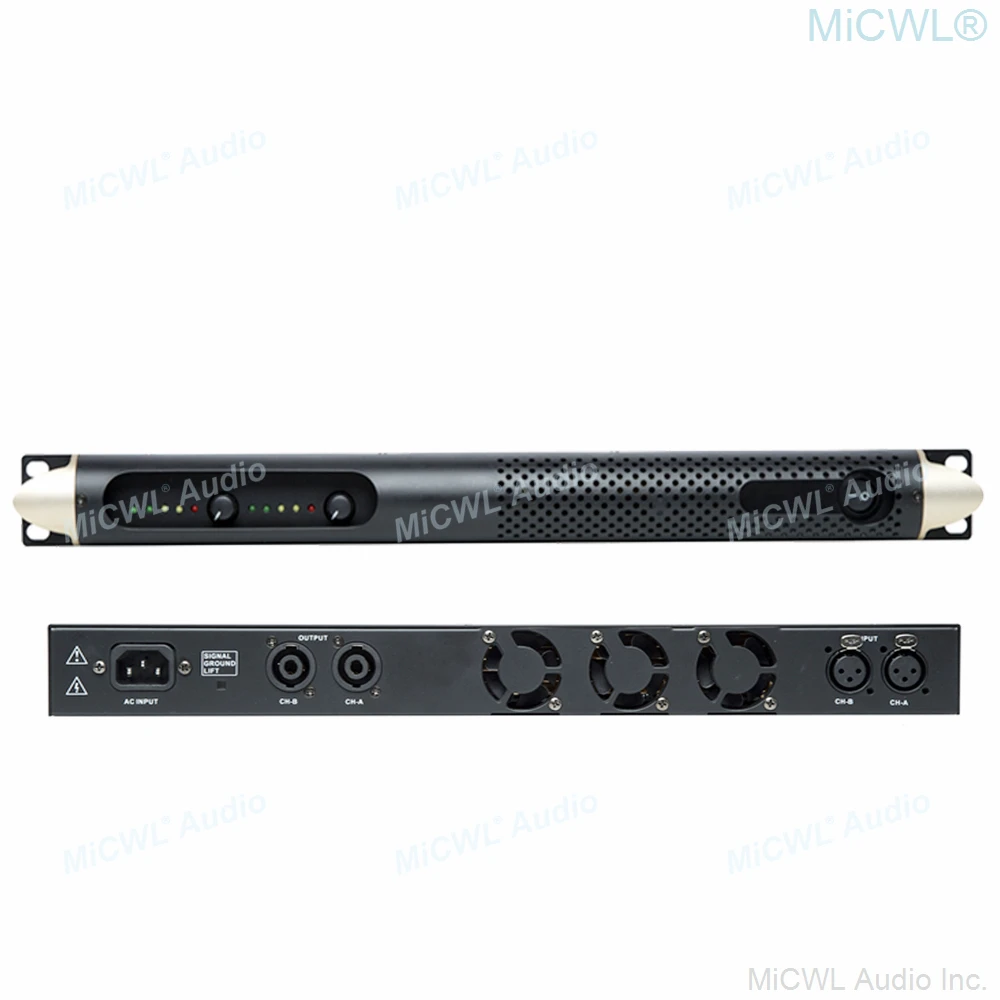 Professional Class D 1400วัตต์เครื่องขยายเสียง Dual Channel AMP 1400วัตต์2X700W Hifi Preamplifier
