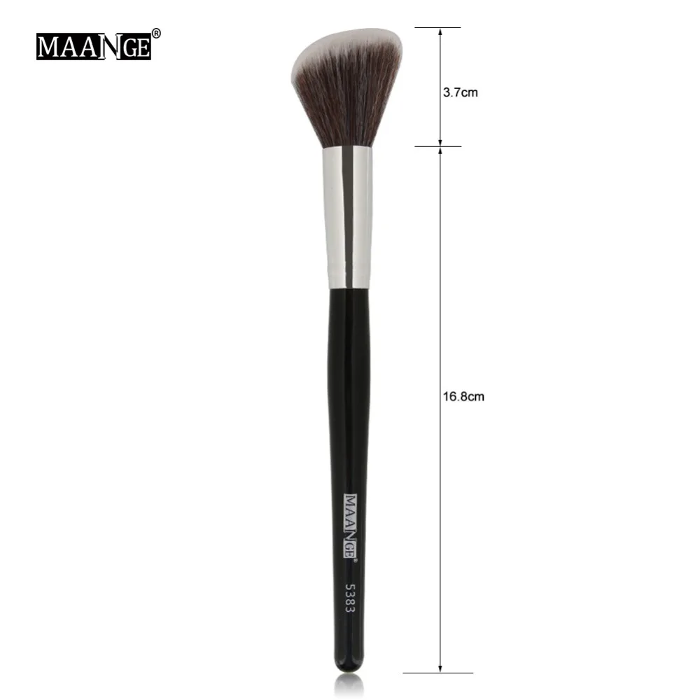 MAANGE 1Pcs Angled Blush Makeup Brush Contour Blusher Face Cheek Nose Loose Power Foundation Cosmetic Make Up Brushes Tools New