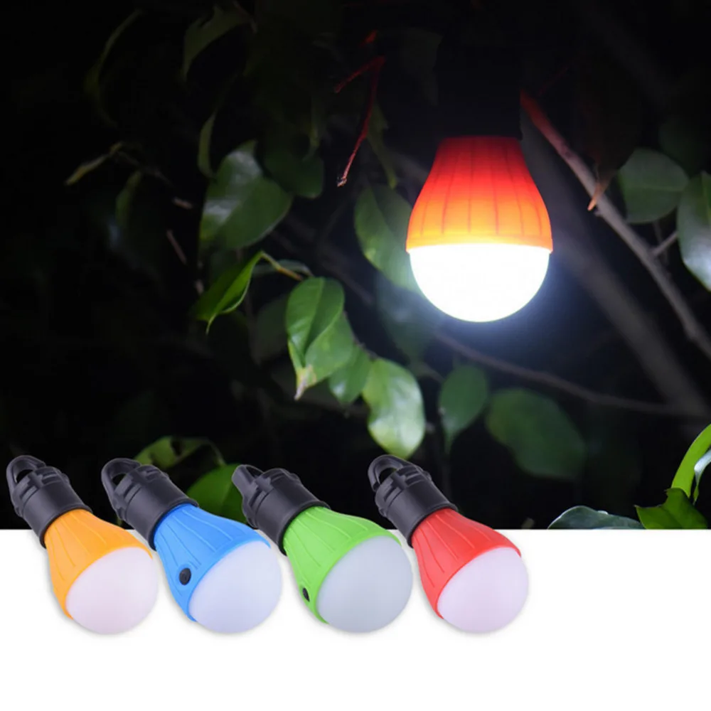 Mini Portable Lantern Tent Light LED Bulb Emergency Lamp Waterproof Hanging Hook Flashlight For Camping Furniture Accessories