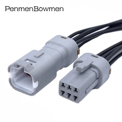 1 Set 6 Pin Car Door Handle Electrical Cable Connectors Waterproof Wire Harness Plug For MG614130-4 MG644483-4