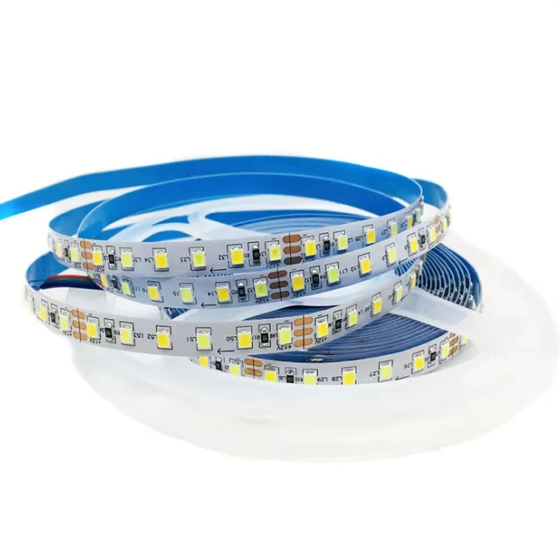 DC 12V LED light strip 120 pcs/meter 2835 Flexible LED light strip CCT color temperature variable